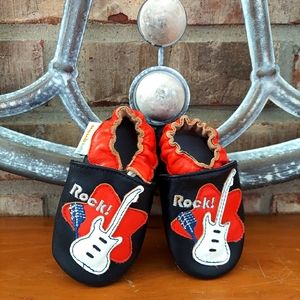 Momo Baby Soft Sole Leather Moccasins 6 to 12 Mos